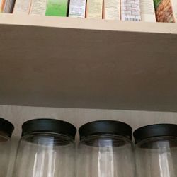5 Spice Jars 