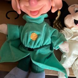 Vintage Russ Troll Baby Duck,Mickey,Happy
