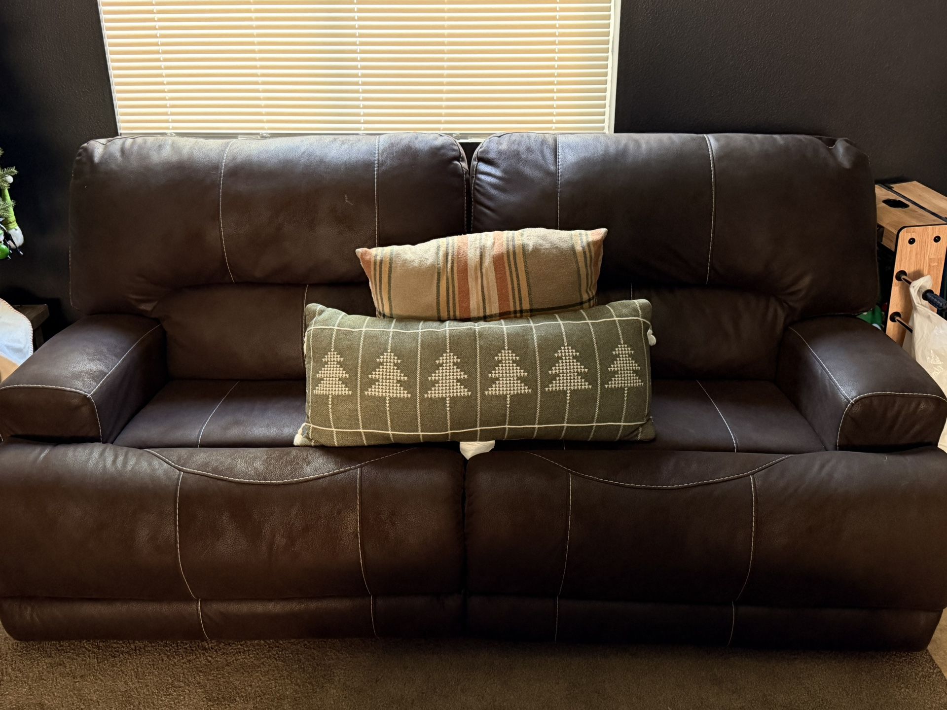 Chocolate Colored Power Recliner Sofas