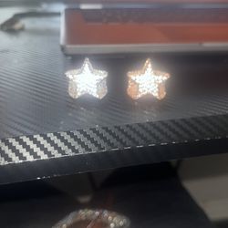 Moissanite Diamond Star Rings