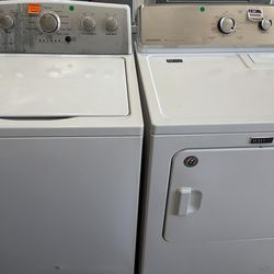 washer and dryer