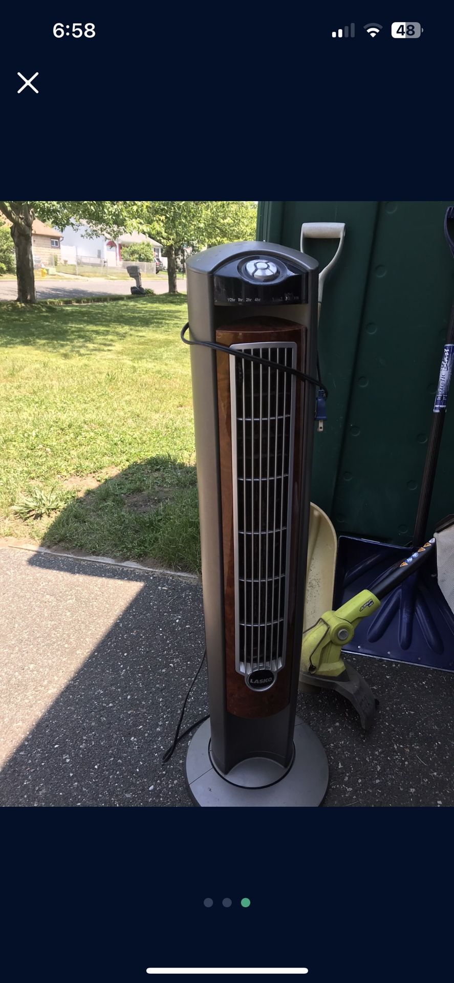 Standing Fan With Remote Control