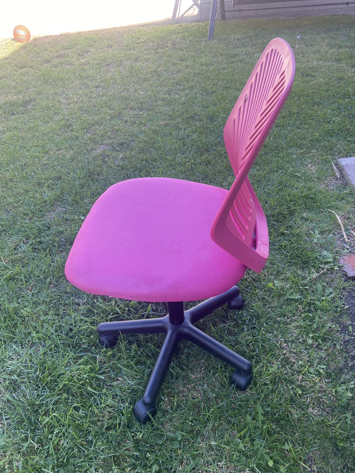 Adjustable Armless Mid Back Office Chair