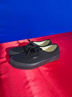 Vans Blackout Premium Authentic Lace Up Shoes  (Size 8)