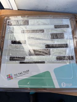 Tic tak peel and stick tiles