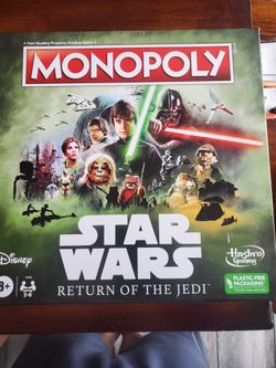 Star Wars Return Of The Jedi Monopoly Game