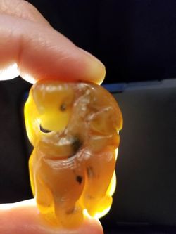 Chinese Ming--Antique Hand Carving Jade Figurine