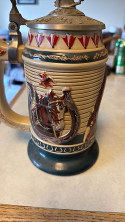 Anheuser Busch steins