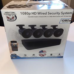 1080p HD Wired Security System