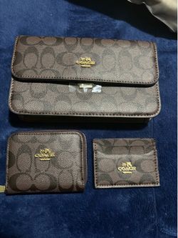 3 pc Brown Coach Set