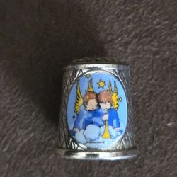 Vintage Hummel Thimble Silverplated- Limited Edition W.Germany