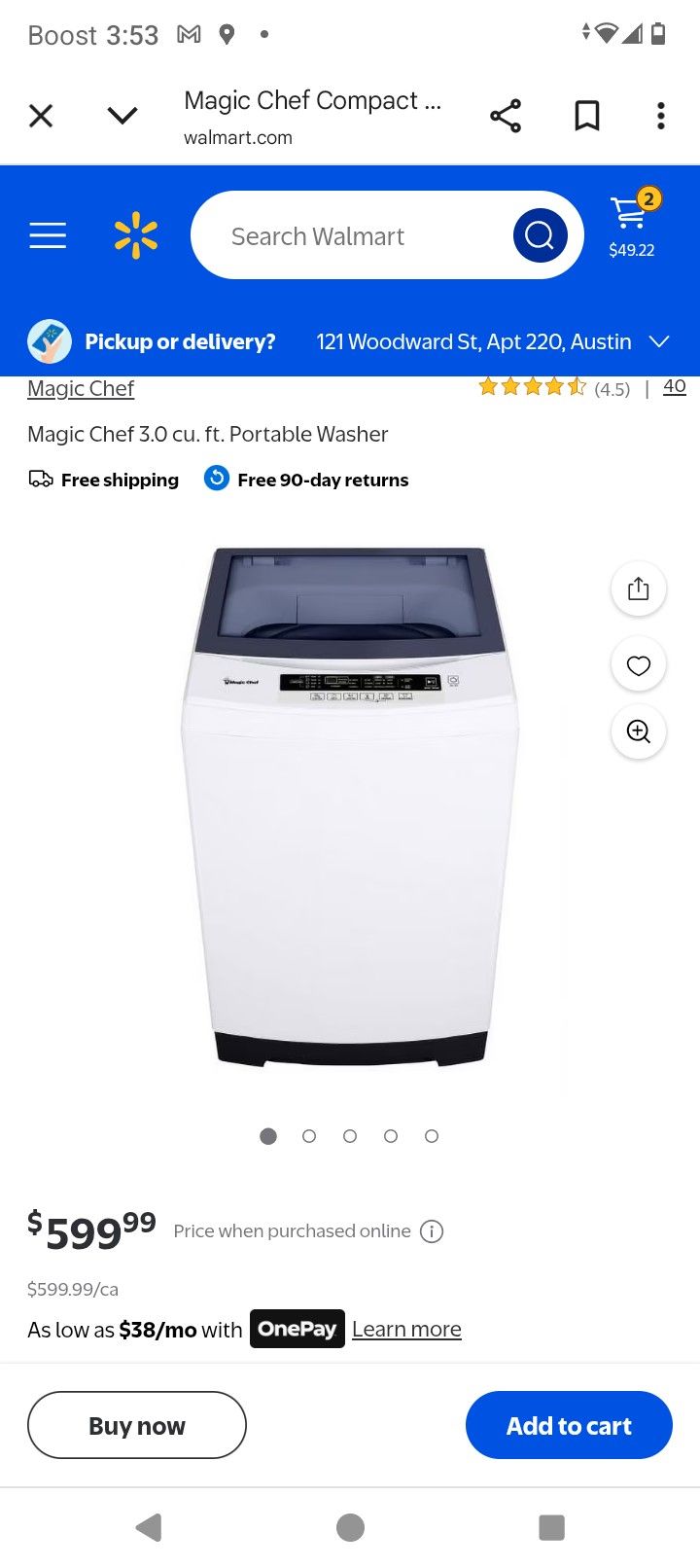 Portable Washer And Dryer