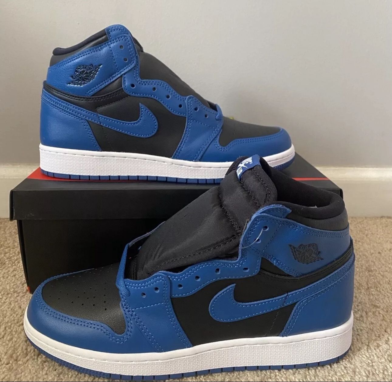 Jordan 1 High Og Marina Blue New In Box