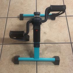 Under Desk Exercise Bike With LCD Screen Foldable 