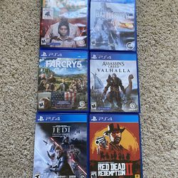 Used PS4 Video Games. Selling Individual Or As Bundle 