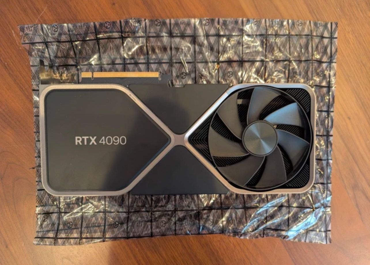 Nvidia GeForce Rtx 4090 Founder Edition 24gb Gddr6x Graphics Card