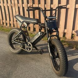MacFox X1S Electric Bike 2024 NO TRADES