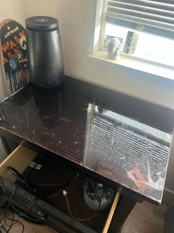 Nightstand with Outlet inside