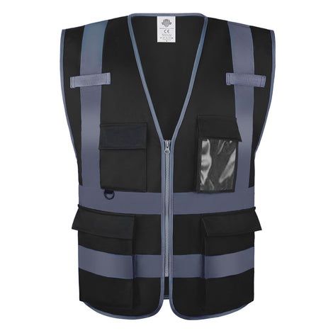 Black Visibility  Vest - Brand New