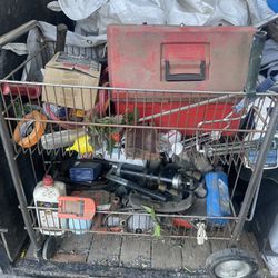 Rolling Tool Cart With Everything Pictured 