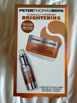 Peter Thomas Roth Clinically Stronger Brightening Full-Size 2-Piece Kit New