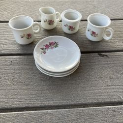 Miniature Porcelain Tea Set