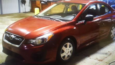 2012 Subaru Impreza AWD 2.0i 4dr Sedan 5M