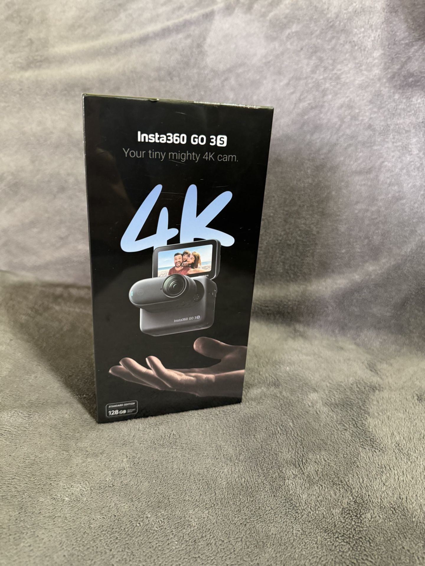 Insta360 GO 3S 128GB – Waterproof Tiny Mighty Action Camera with 4K 128gb