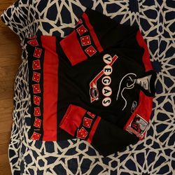 Vintage Las Vegas Wranglers Hockey Jersey 