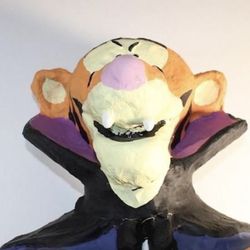 Disney Winnie The Pooh Tigger Halloween 28” Vampire Candy Holder Paper Mache