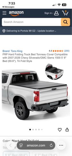 Tono king tonneau cover