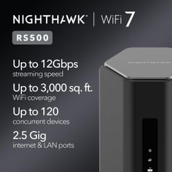 Netgear Nighthawk Tri-Band Wifi 7 Router