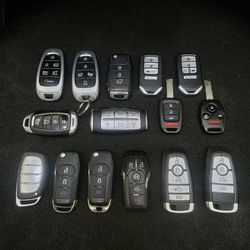 KeyBundle of Keyfobs / key fob / fobs / keys / car keys for Honda, Ford, Hyundai
