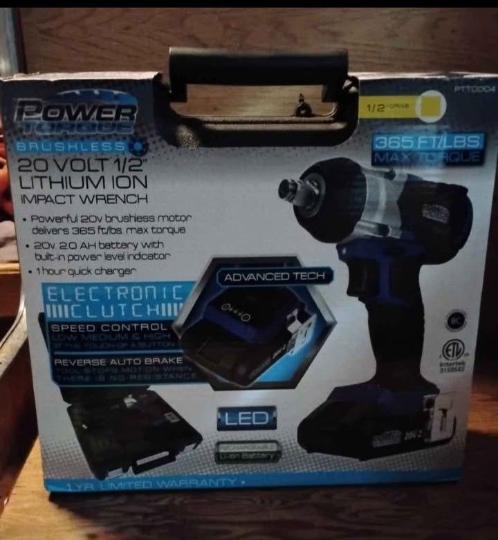 Power Torque 1/2" Impact Wrench