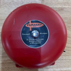 Vintage Faraday Fire Alarm Bell