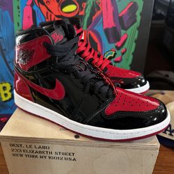 Air Jordan 1 Retro High // Patent Bred - 9.5M