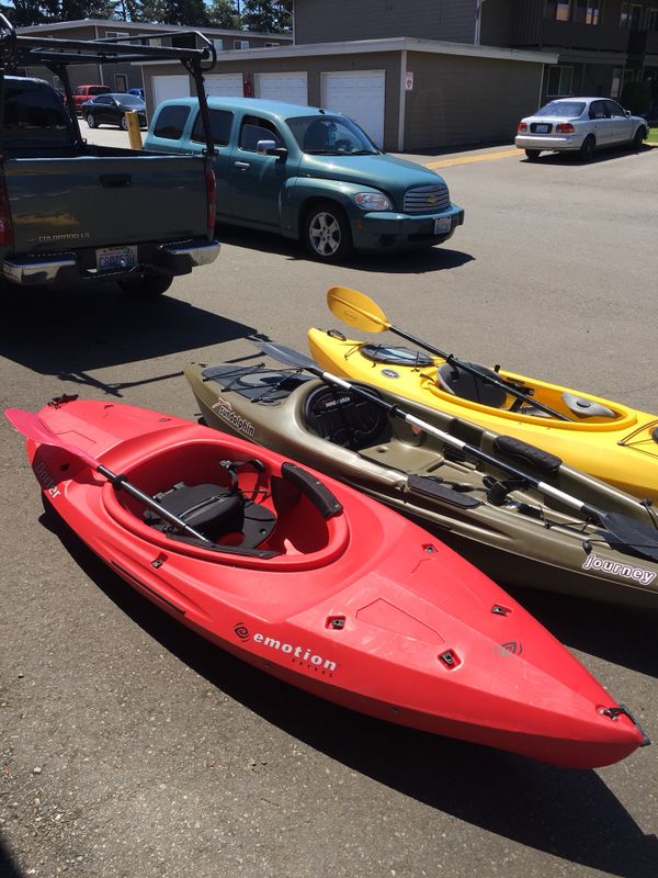 3 Kayaks (Pending Pick up) for Sale in Tacoma, WA - OfferUp