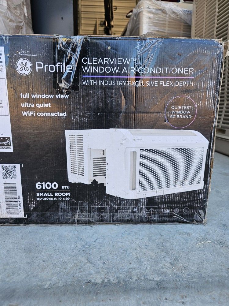 Brand New Clearview Window Air Conditioner By GE