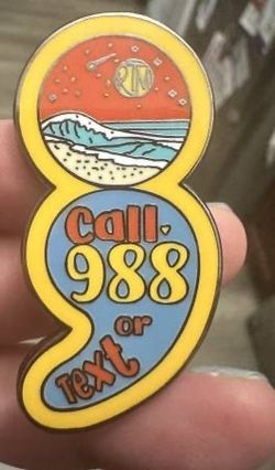 Suicide Prevention Pin BRAND NEW