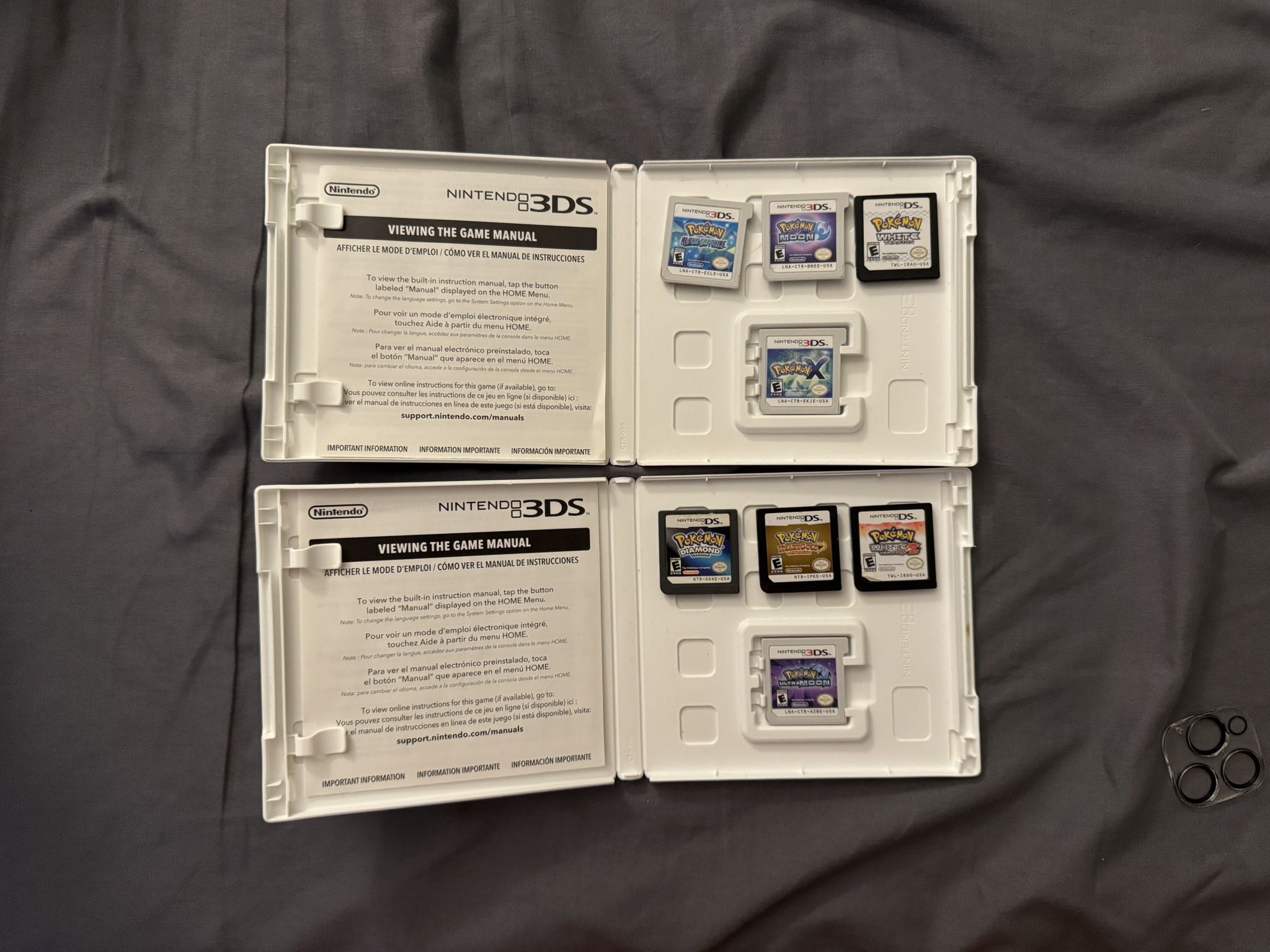 Pokémon Game Lot DS/3DS