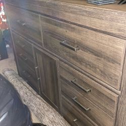 Free Free Dresser, And Mirror