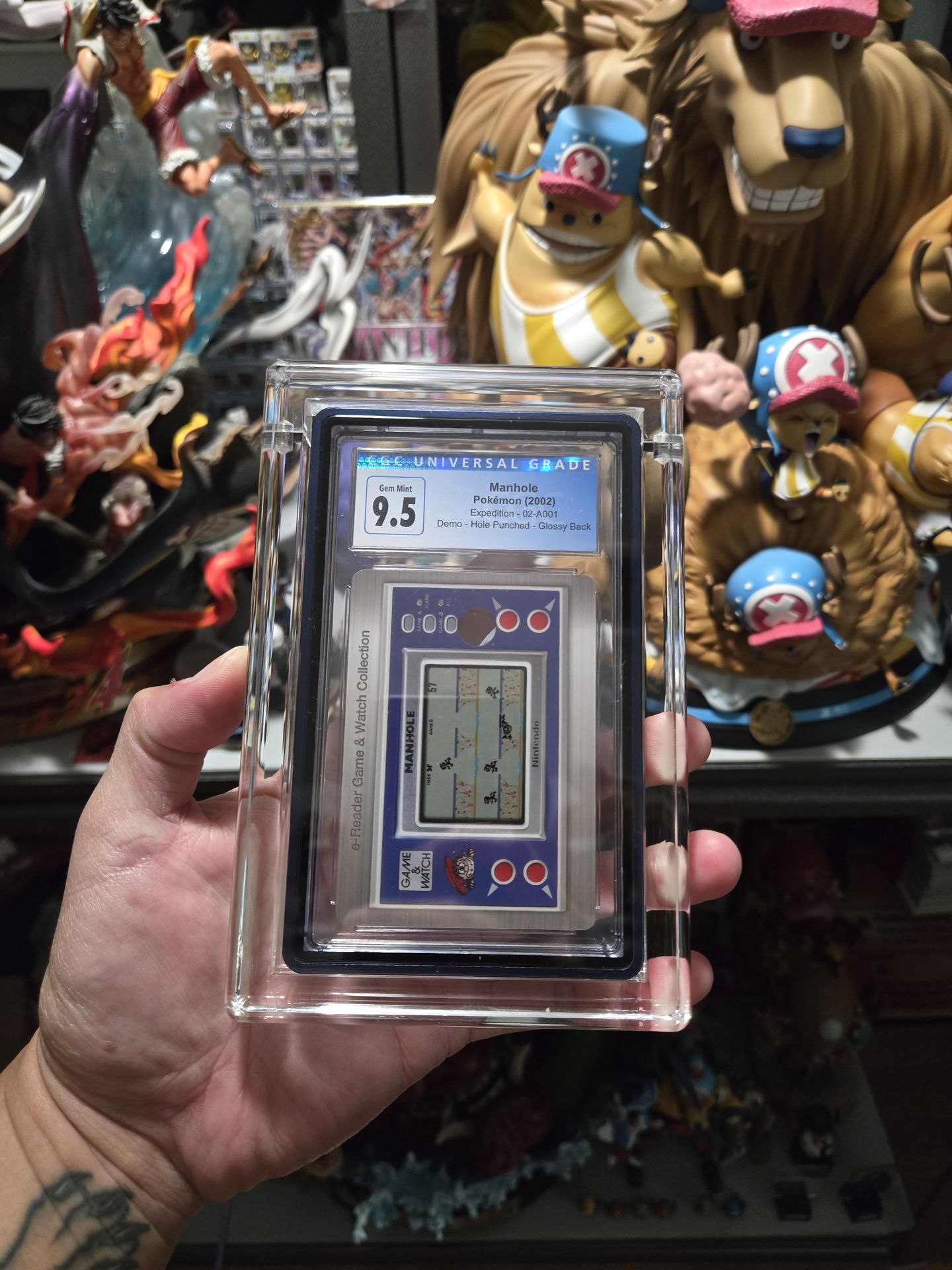 Pokemon demo card from e reader series cgc 10 in a old 9.5 label
