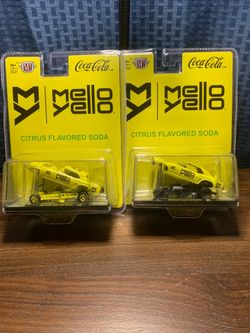 M2 Machines Mello Yello Coca-Cola Die-Cast Cars (2-Pack)