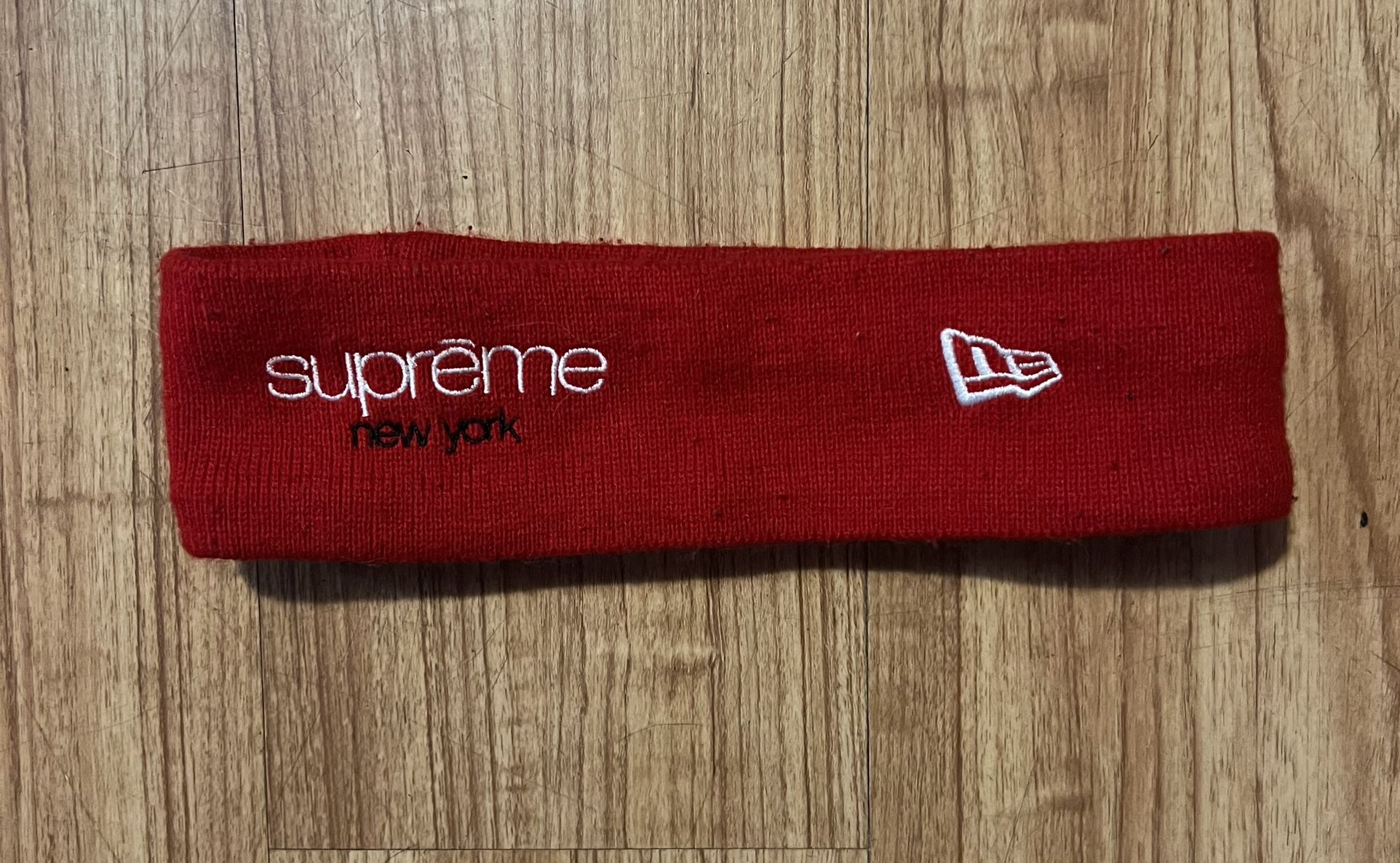 Supreme Red Headband 