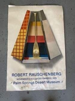 Robert Rauschenberg Poster