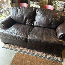 Leather Loveseat! 