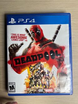 Case Only Deadpool PS4