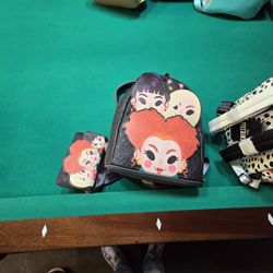 Loungefly Disney Hocus Pocus Backpack With Wallet 
