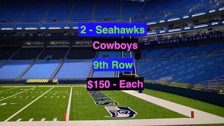 Seahawks Cowboys Tickets