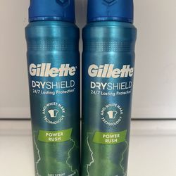 Gillette DryShield Deodorant 2 x $8